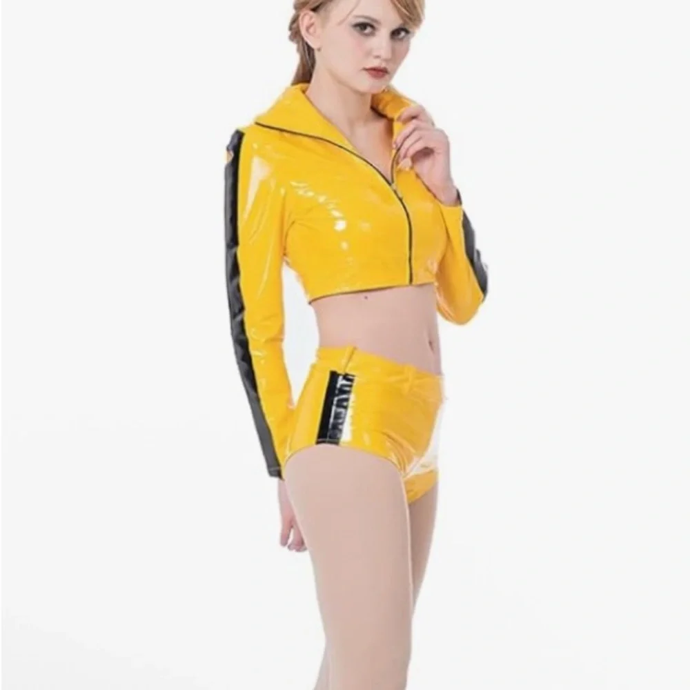 Kill Bill Costume jacket and micro shorts set - Picture 4 of 5